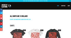 Desktop Screenshot of absenceofclothing.com